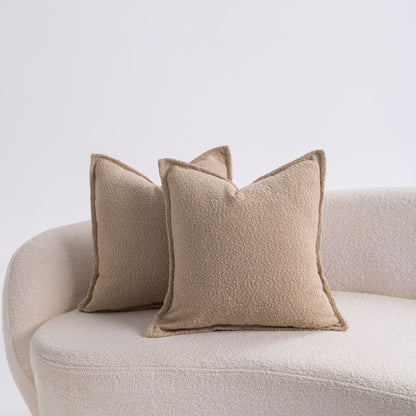 Textured Plush Square Pillow
