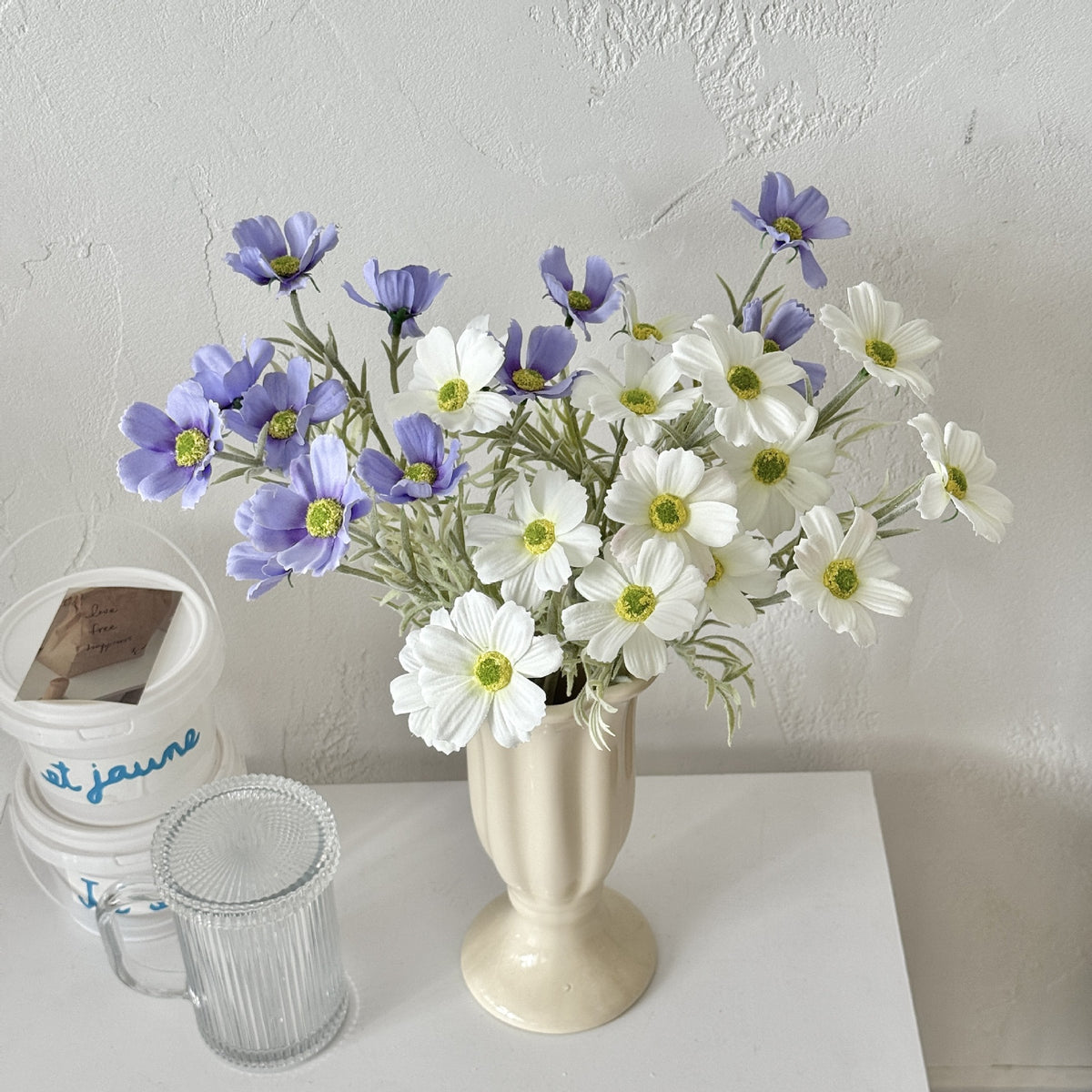 Realistic Artificial Flower Stem Arrangement