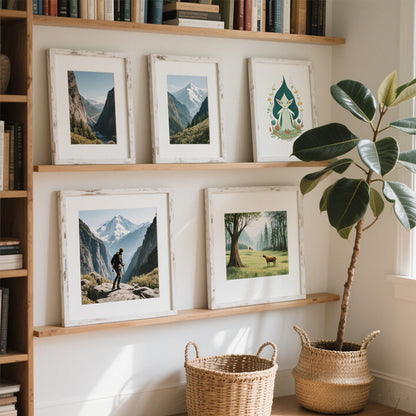 Decorative Framed Landscape Artwork