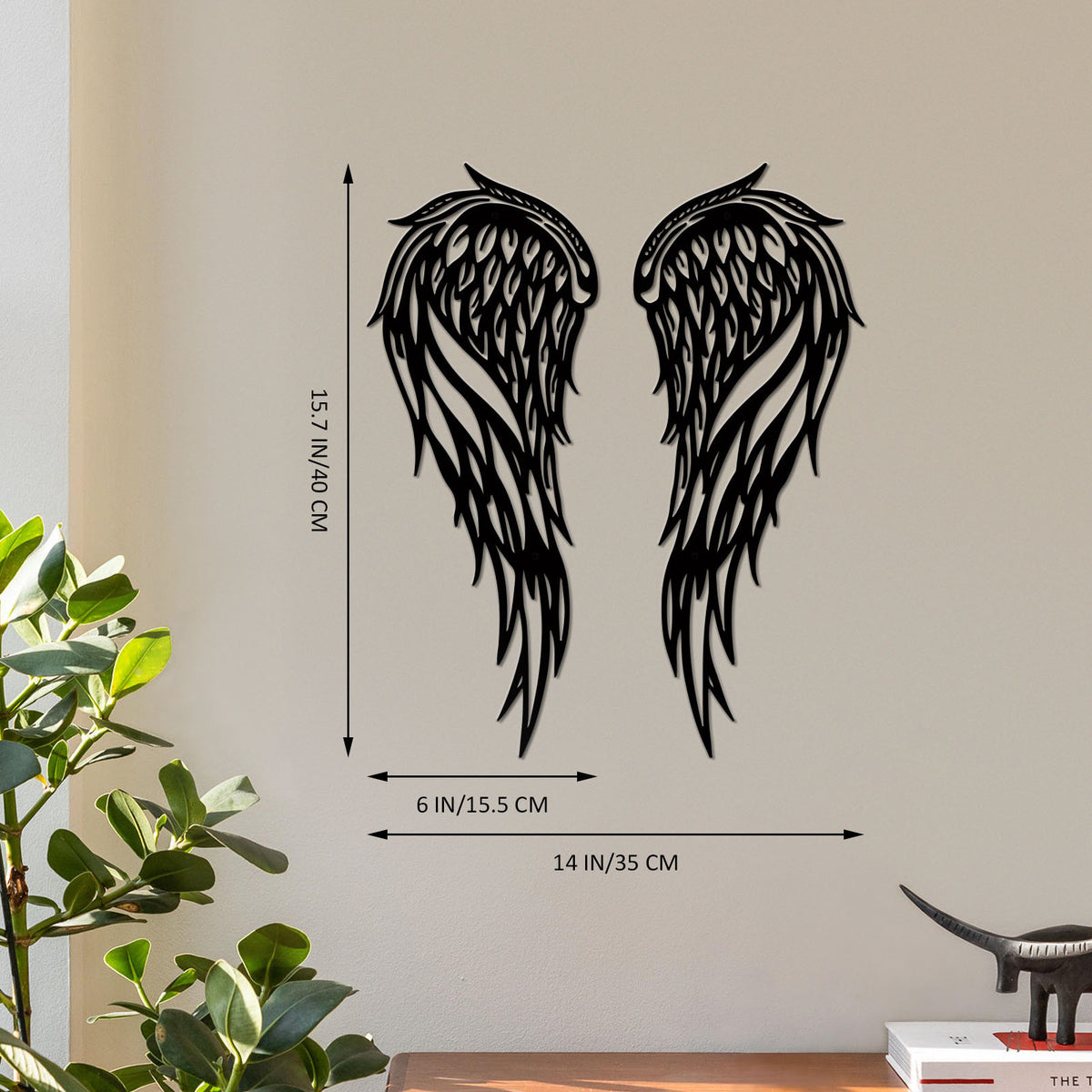 Decorative Wing Wall Art Homeandso