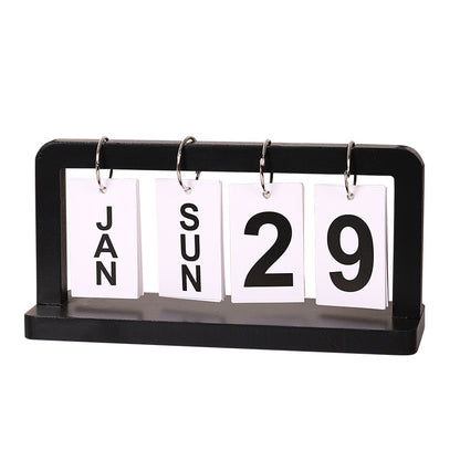 Wooden Desk Calendar Stand Homeandso