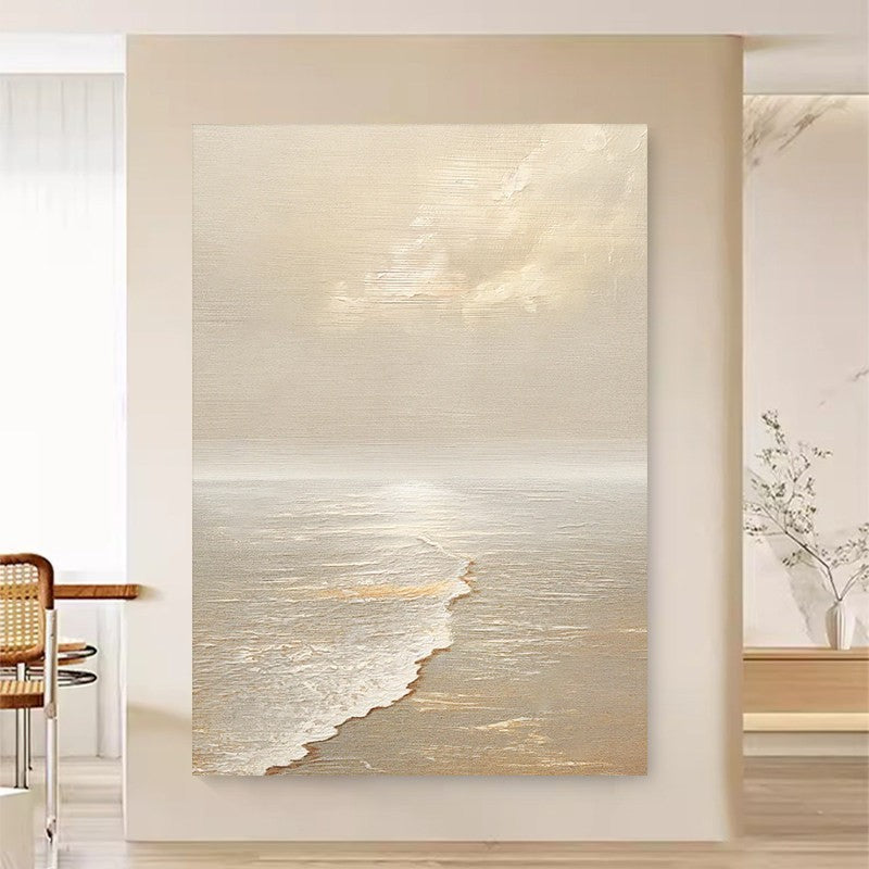 Serene Ocean Landscape Canvas Wall Art Homeandso