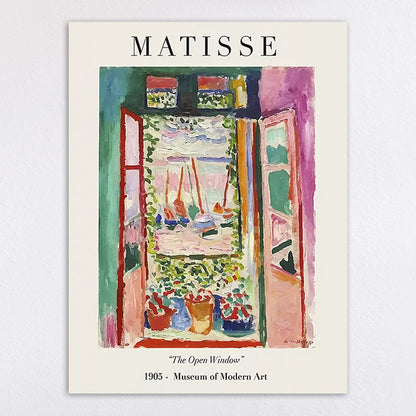 Matisse-Inspired Cut-Outs Art Print Homeandso