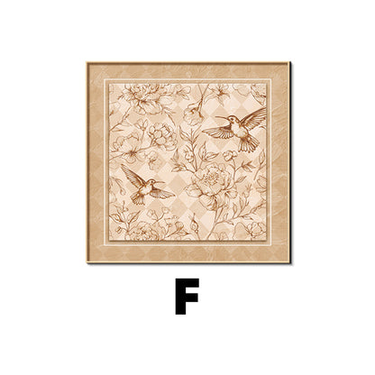 Floral Decorative Framed Artwork Homeandso