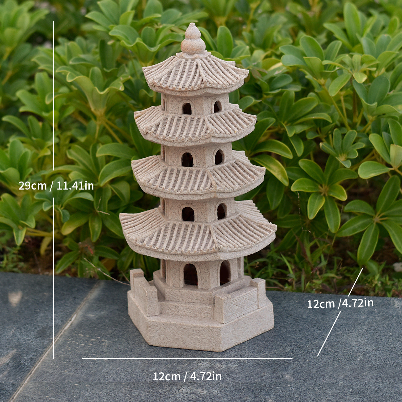 Home Decor Decorative Pagoda Statue Homeandso