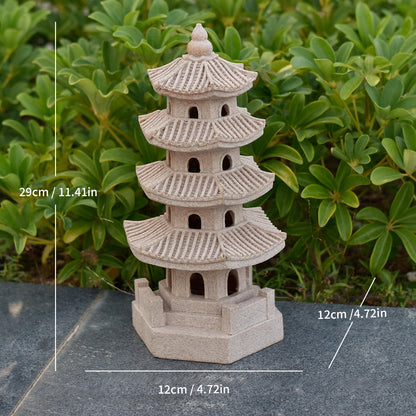 Home Decor Decorative Pagoda Statue Homeandso