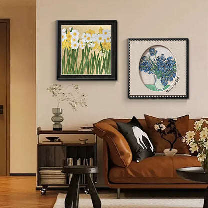 Framed Inspirational Floral Wall Art Homeandso