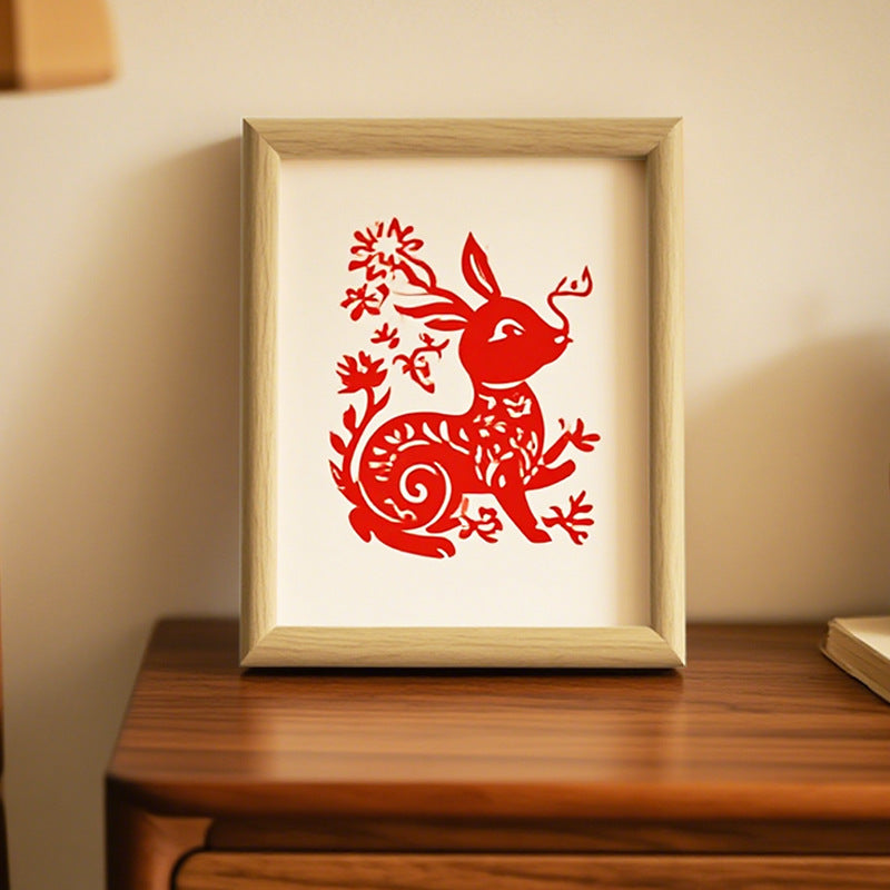 Decorative Rabbit Artwork Frame