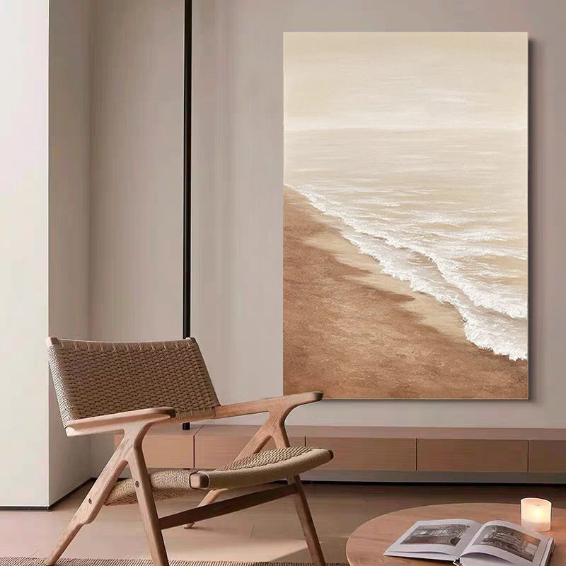 Coastal Serenity Beach Scene Art Homeandso