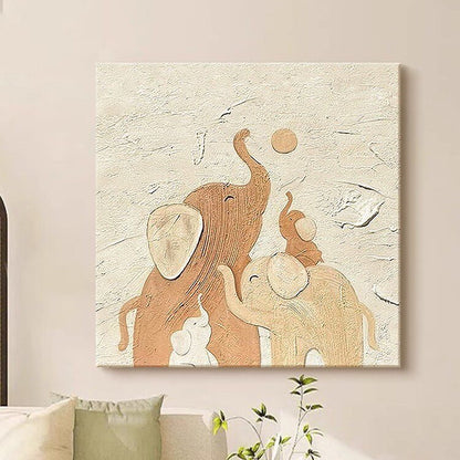Elephant-Themed Decorative Wall Art Homeandso