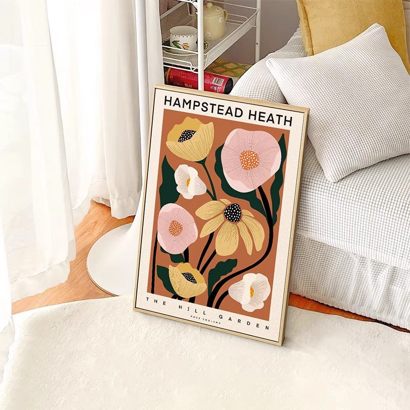Floral Botanical Art Print Homeandso