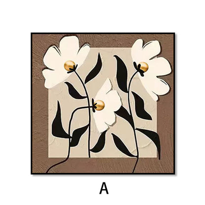 Artistic Butterfly Motif Framed Wall Art Homeandso