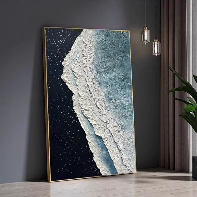 Textured Abstract Canvas Art Print Homeandso