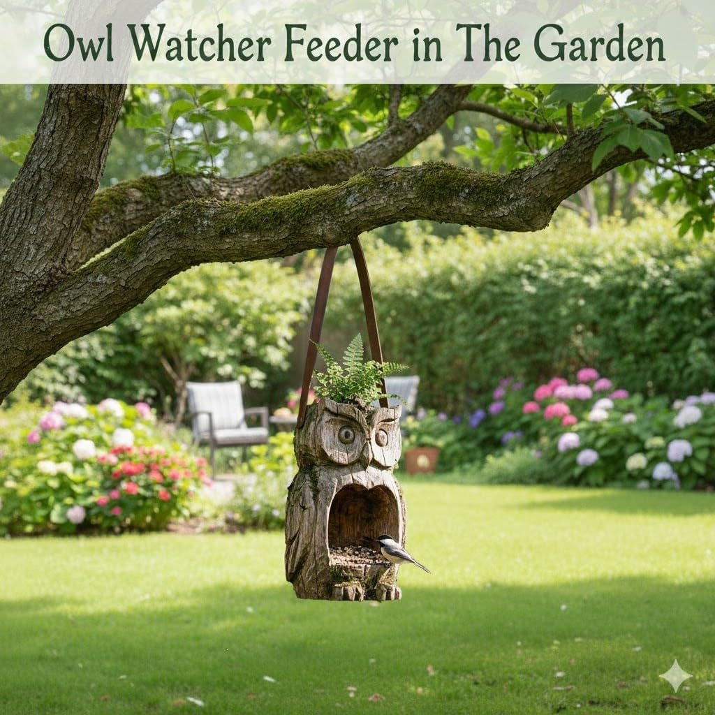 Decorative Owl Planter Homeandso