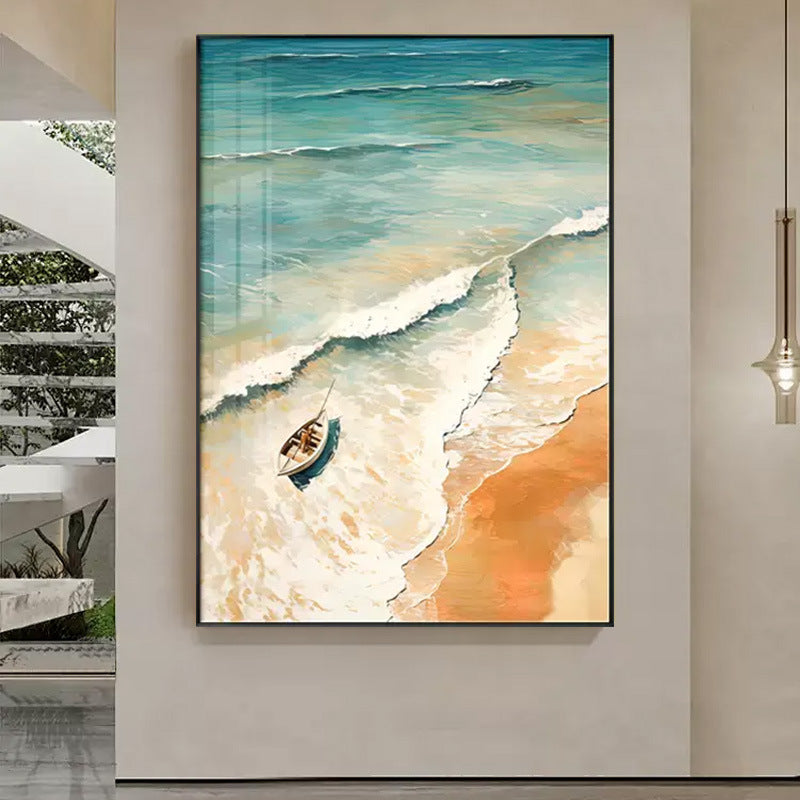 Coastal Ocean View Framed Artwork Homeandso
