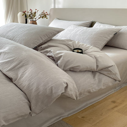 Textured Duvet Cover Set