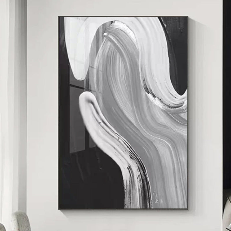 Abstract Minimalist Framed Canvas Art Homeandso