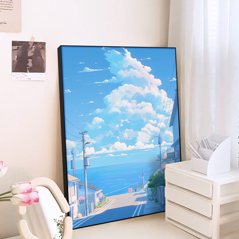 Coastal Landscape Framed Wall Art Homeandso