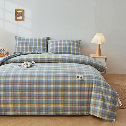 Luxurious Striped Duvet Cover Set