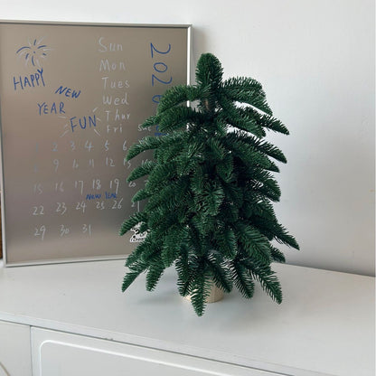 Artificial Pine Tree Centerpiece