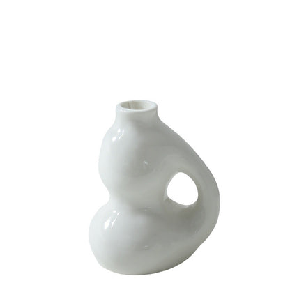Artistic Ceramic Body-Shaped Vase