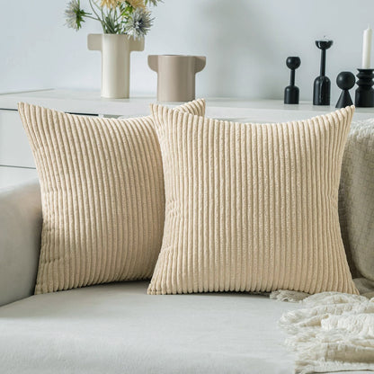 Textured Velvet Decorative Pillow