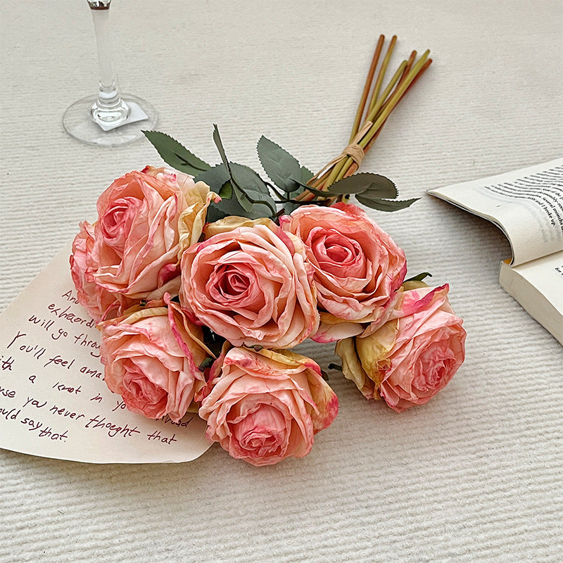 Luxurious Faux Rose Floral Bouquet