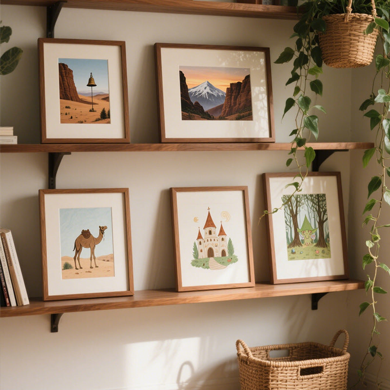 Decorative Framed Landscape Artwork