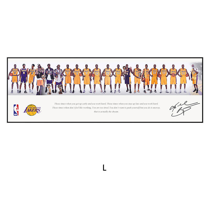 Men's Stylish Basketball Action Wall Art Print Homeandso