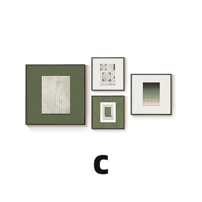 Abstract Art Gallery Framed Print Set Homeandso