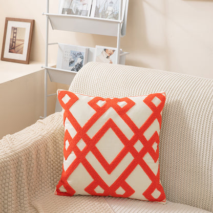 Geometrisches gemustertes Wurfpillow