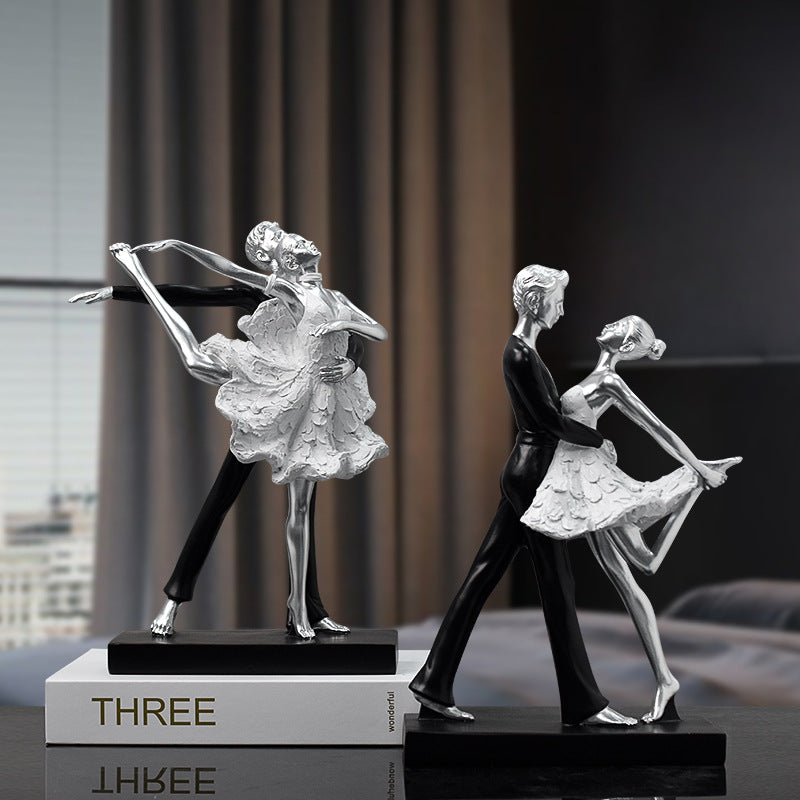 Dancing Couple Figurine Homeandso