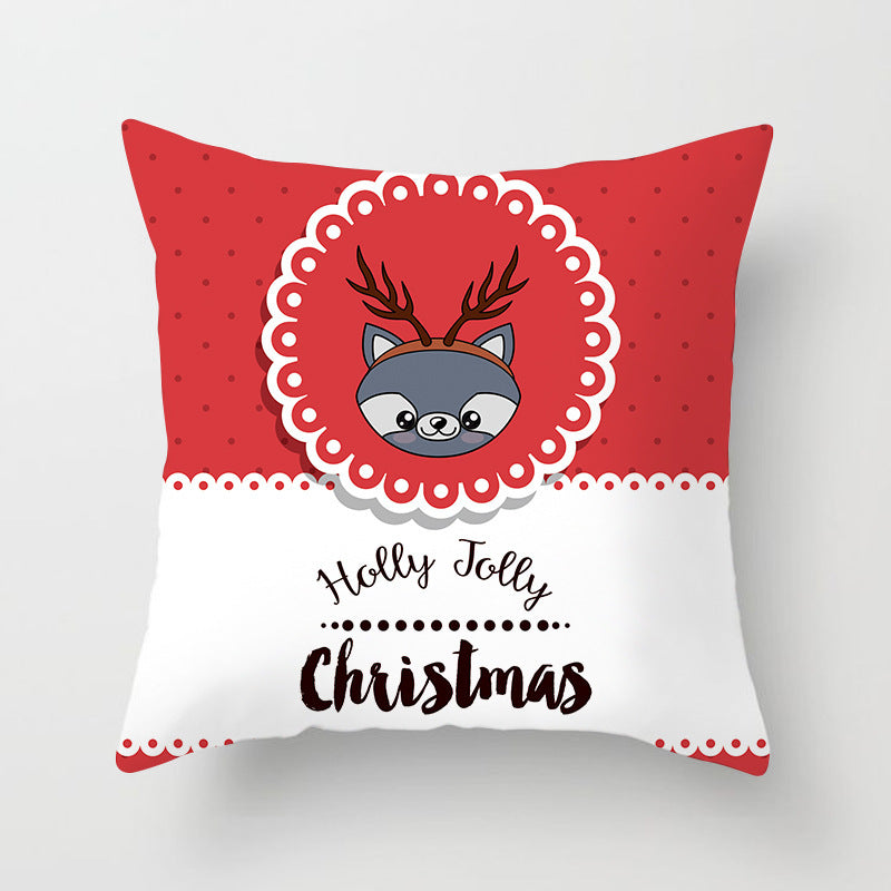 Festliches Weihnachtsmotiv Wurfkissen