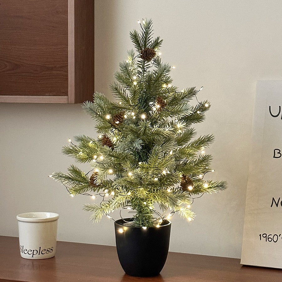 Decorative Mini Christmas Tree Arrangement