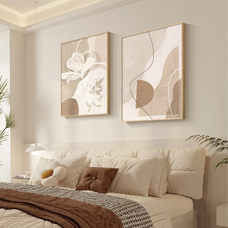 Abstract Contemplative Line Art Framed Wall Decor Homeandso