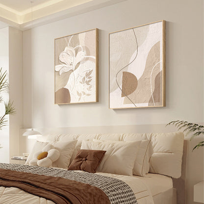 Abstract Contemplative Line Art Framed Wall Decor Homeandso