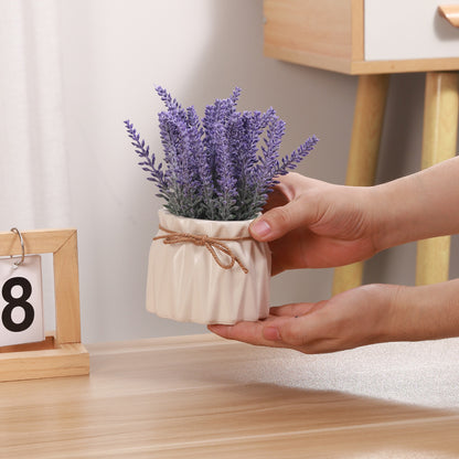 Lavender Floral Decoration Homeandso