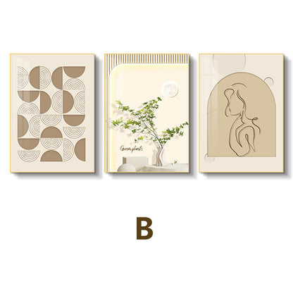 Abstract Botanical Framed Art Prints Homeandso