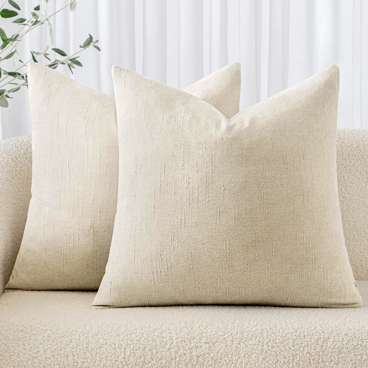 Elegant Textured Decorative Pillow
