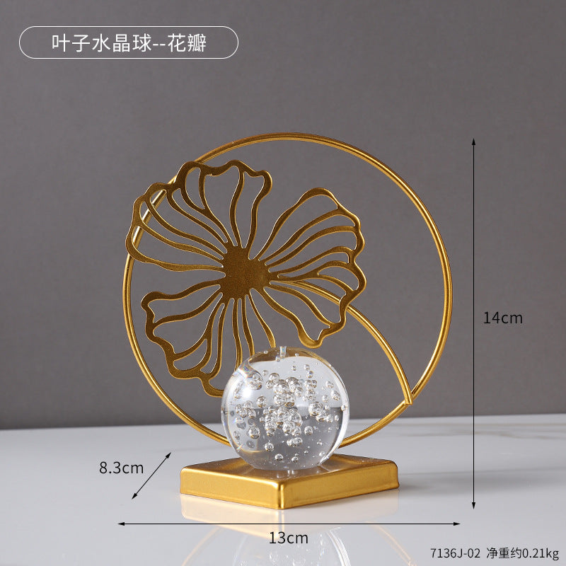 Decorative Ginkgo Leaf Sculpture Homeandso