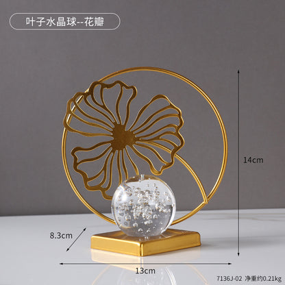 Decorative Ginkgo Leaf Sculpture Homeandso