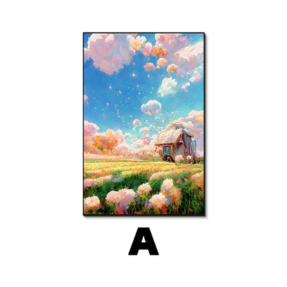 Framed Dreamy Landscape Wall Art Homeandso