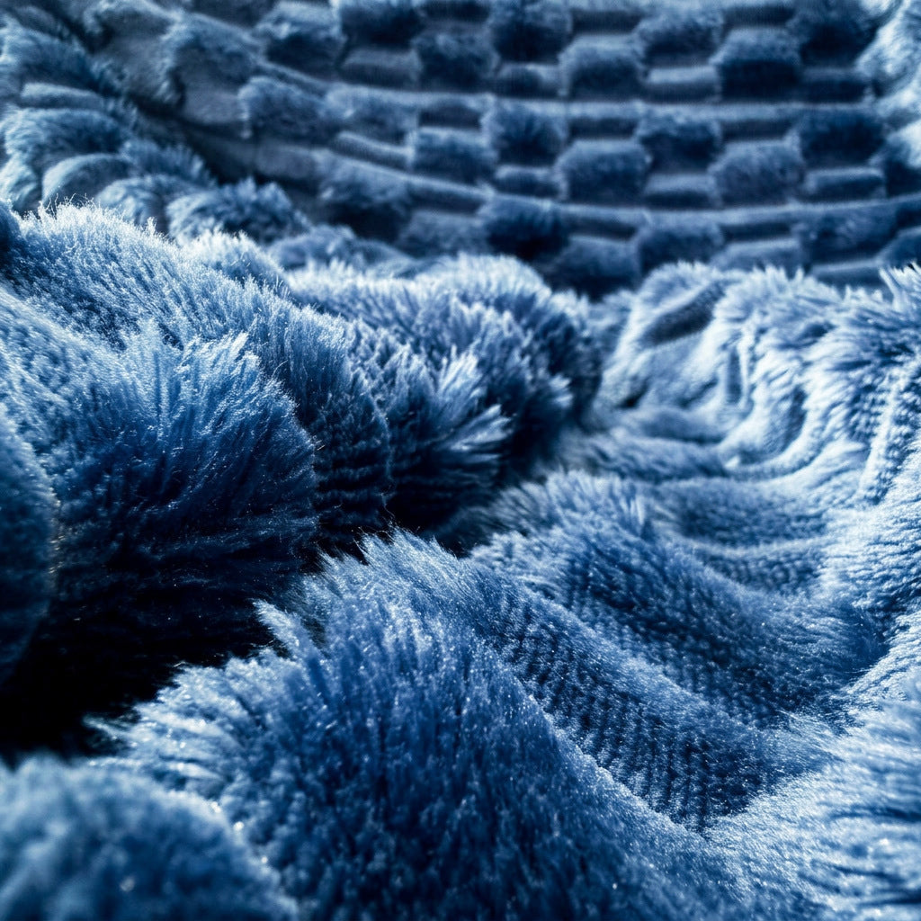 Textured Cozy Throw Decke
