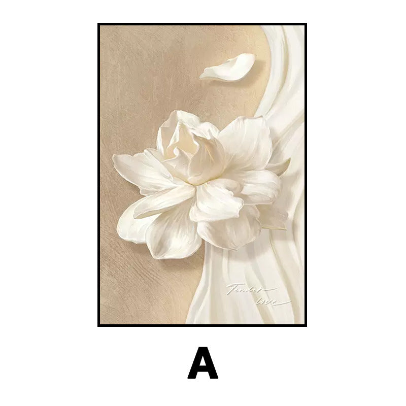Elegant Floral Relief Artwork Homeandso