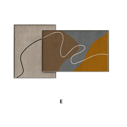 Abstract Textured Wall Art Decoration Homeandso