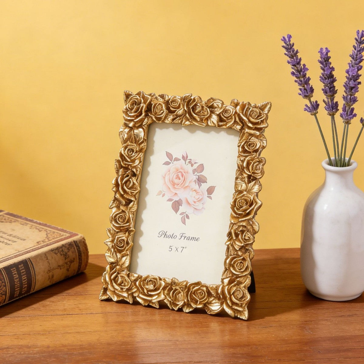 Ornate Floral Picture Frame Homeandso