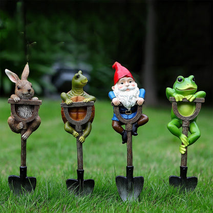 Playful Frog Garden Stake Homeandso