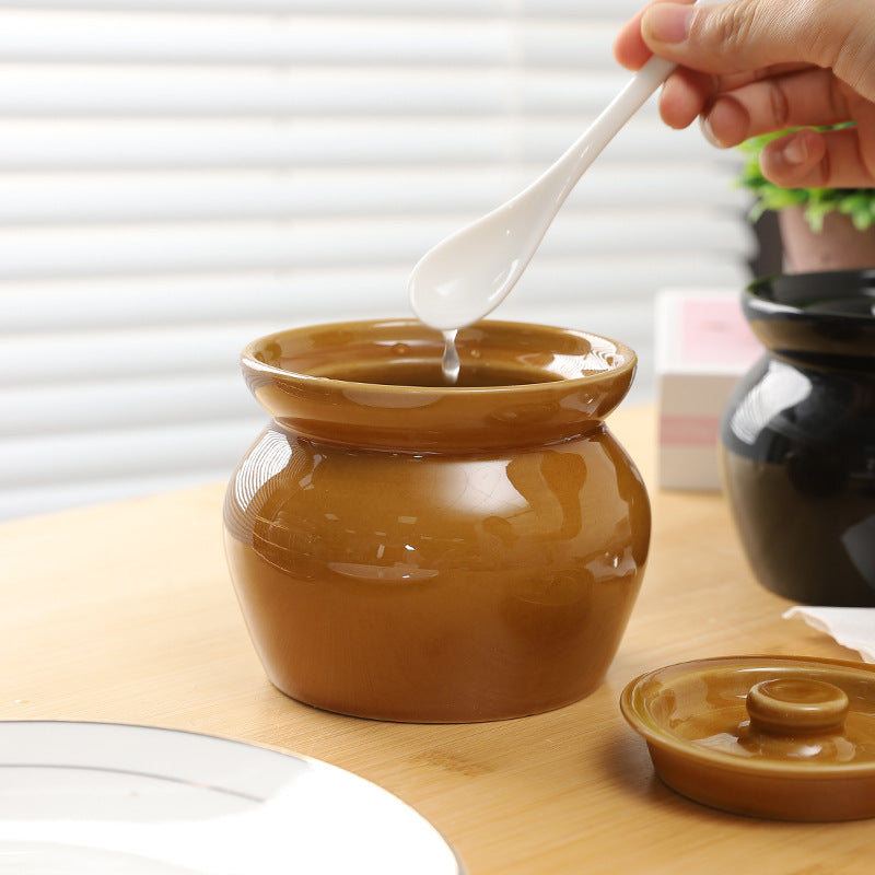 Classic Decorative Ceramic Storage Jar Homeandso