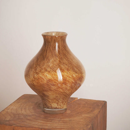 Homeandso Decorative Glass Vase