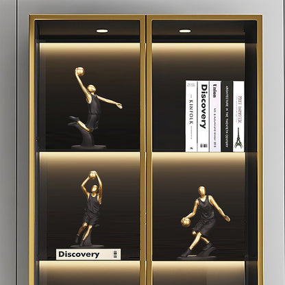 Dynamic Basketball Player Figurine Homeandso